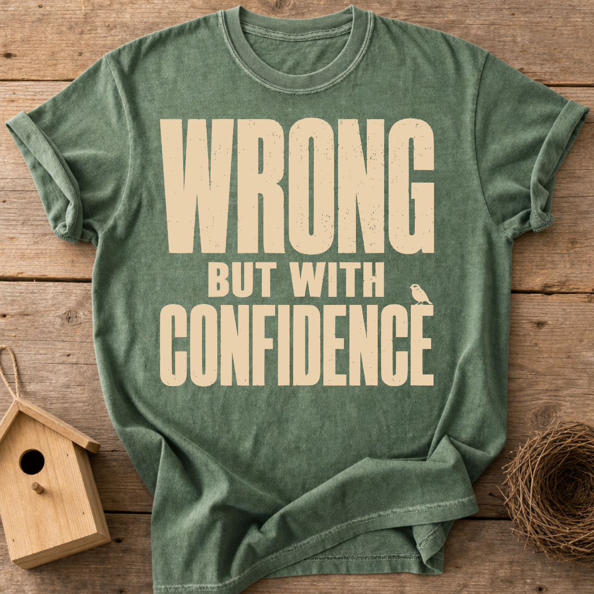 Wrong But With Confidence T-Shirt