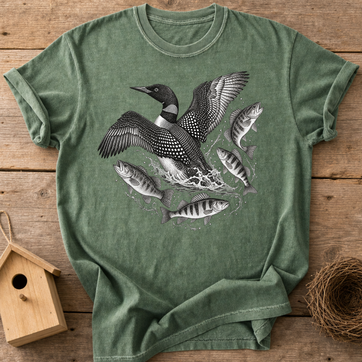 Loon Fishing T-Shirt