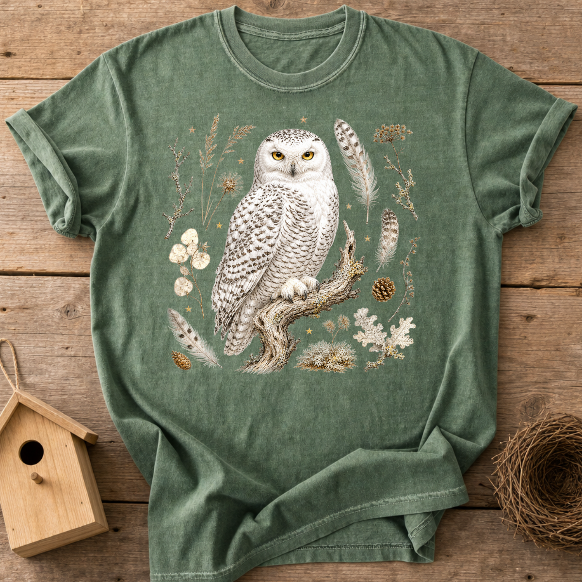 Snowy Owl Nature T-Shirt