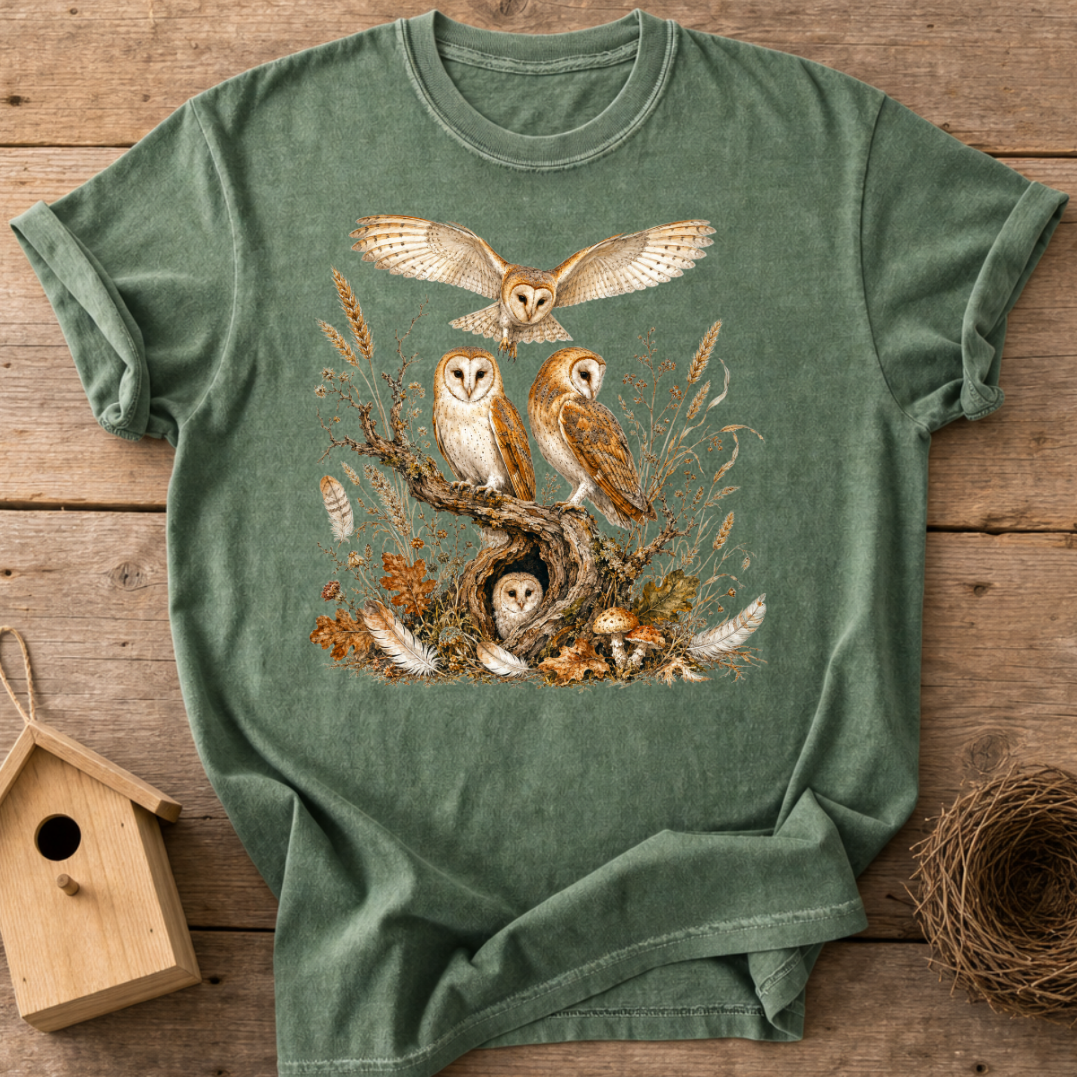 Owl Family T-Shirt