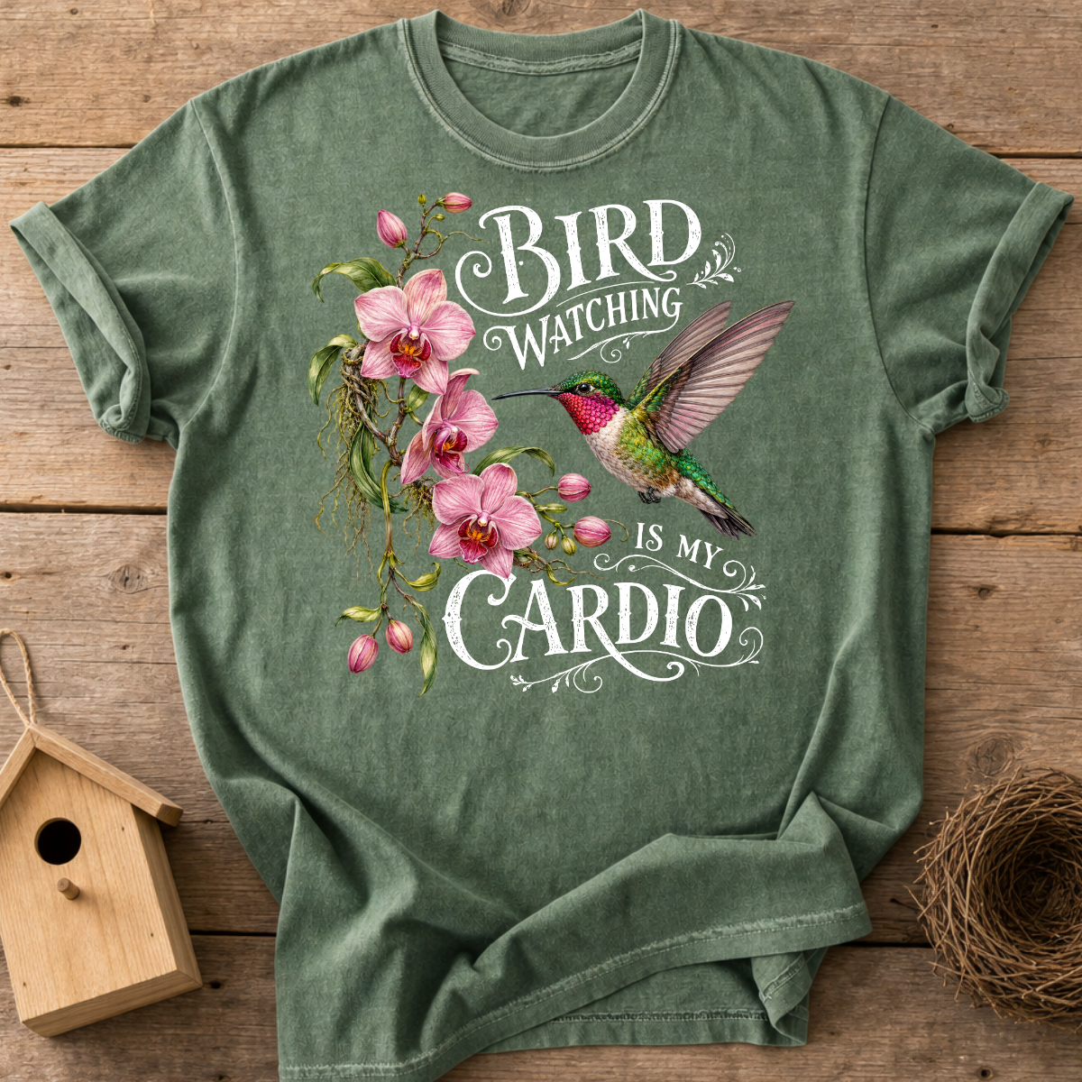 Birdwatching Is My Cardio T-Shirt