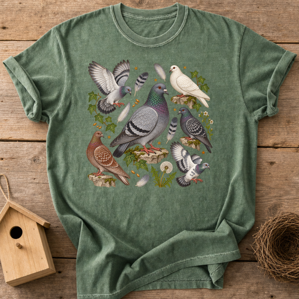Pigeon Field Guide T-Shirt