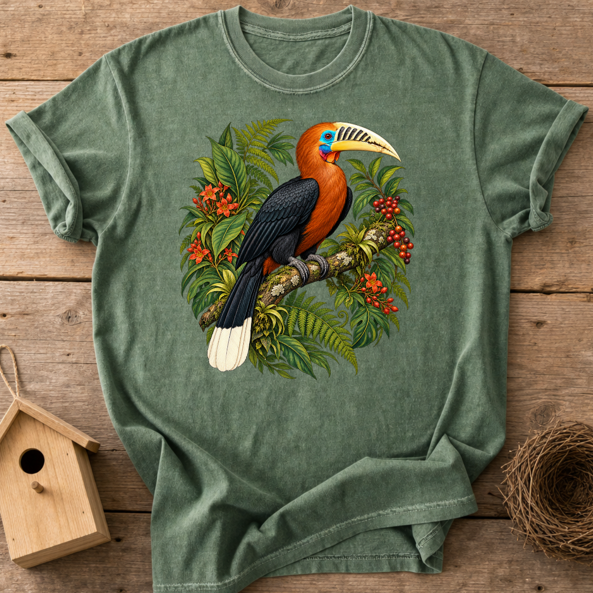 Tropical Hornbill T-Shirt