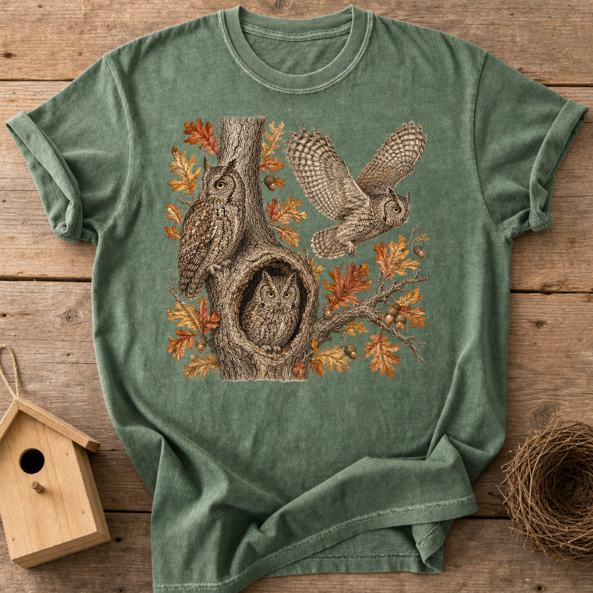 Fall Season Owls T-Shirt
