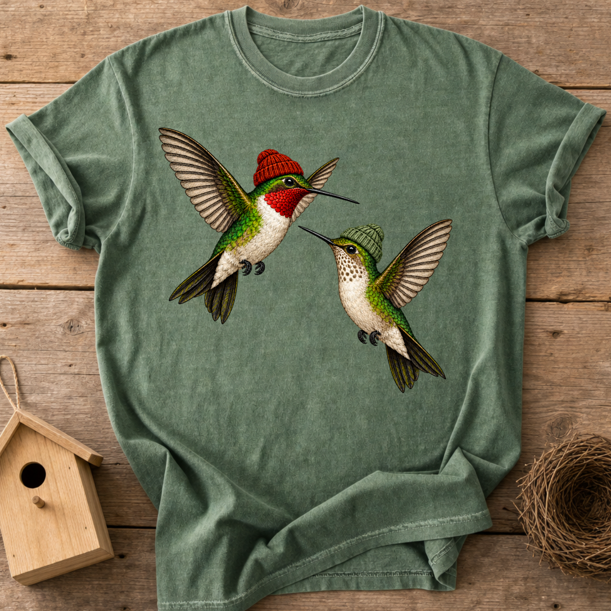 Beanie Hummingbird T-Shirt