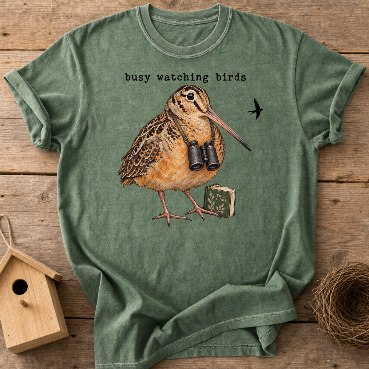 Busy Watching Birds T-Shirt
