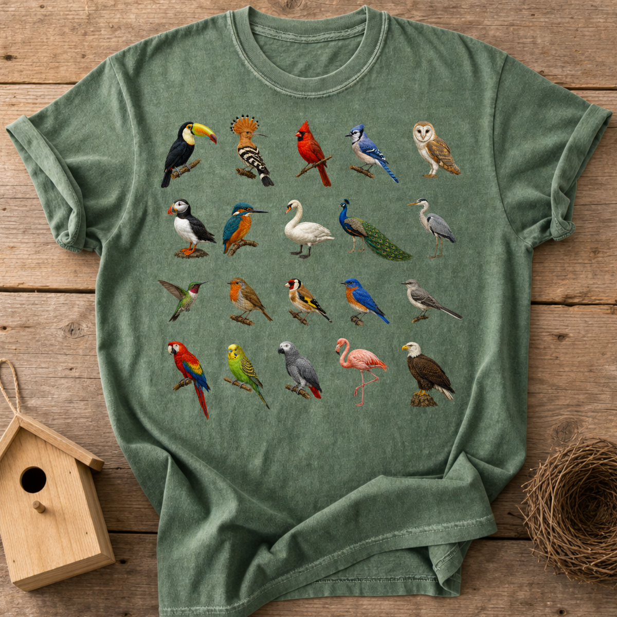 Birds Of The World T-Shirt