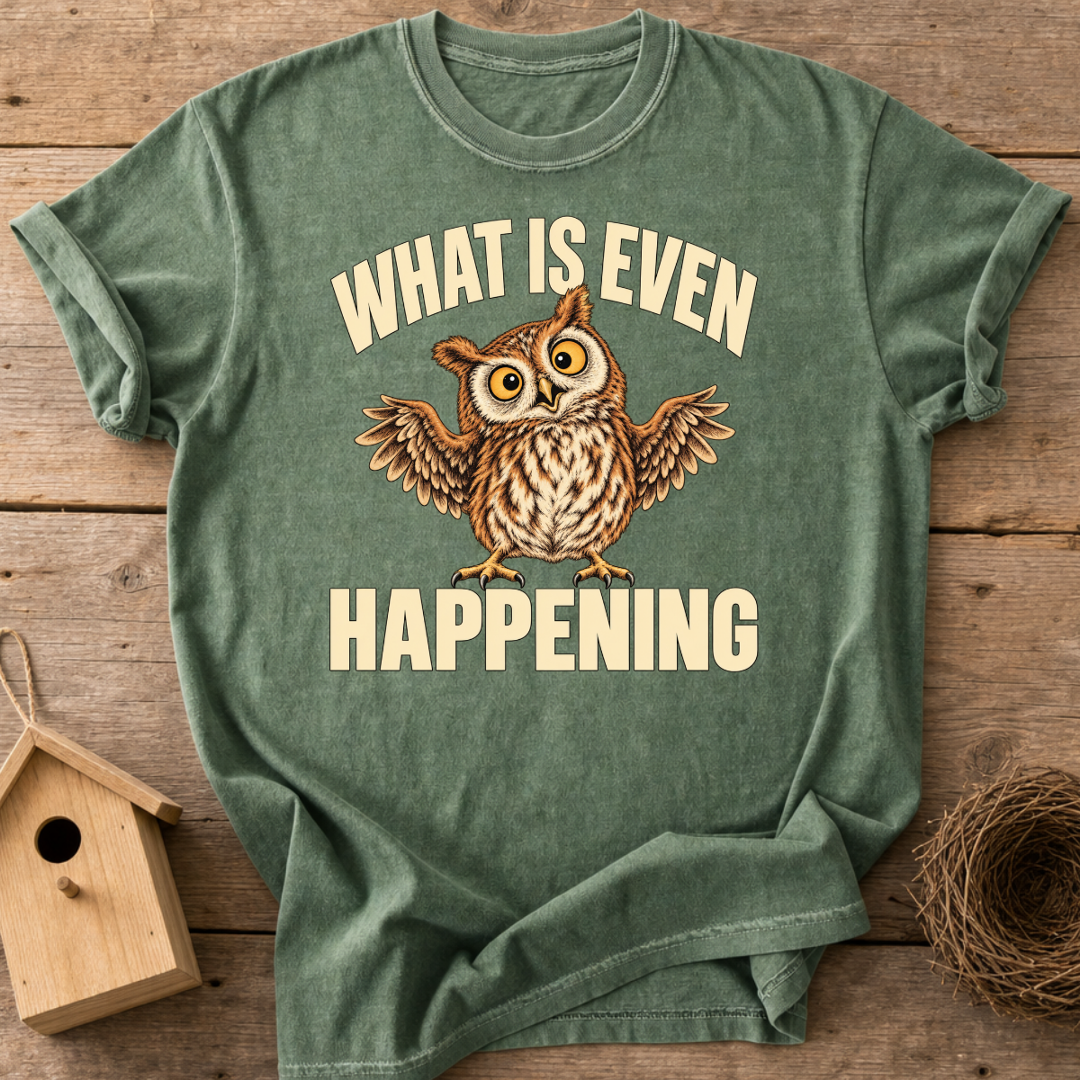 Confused Owl T-Shirt