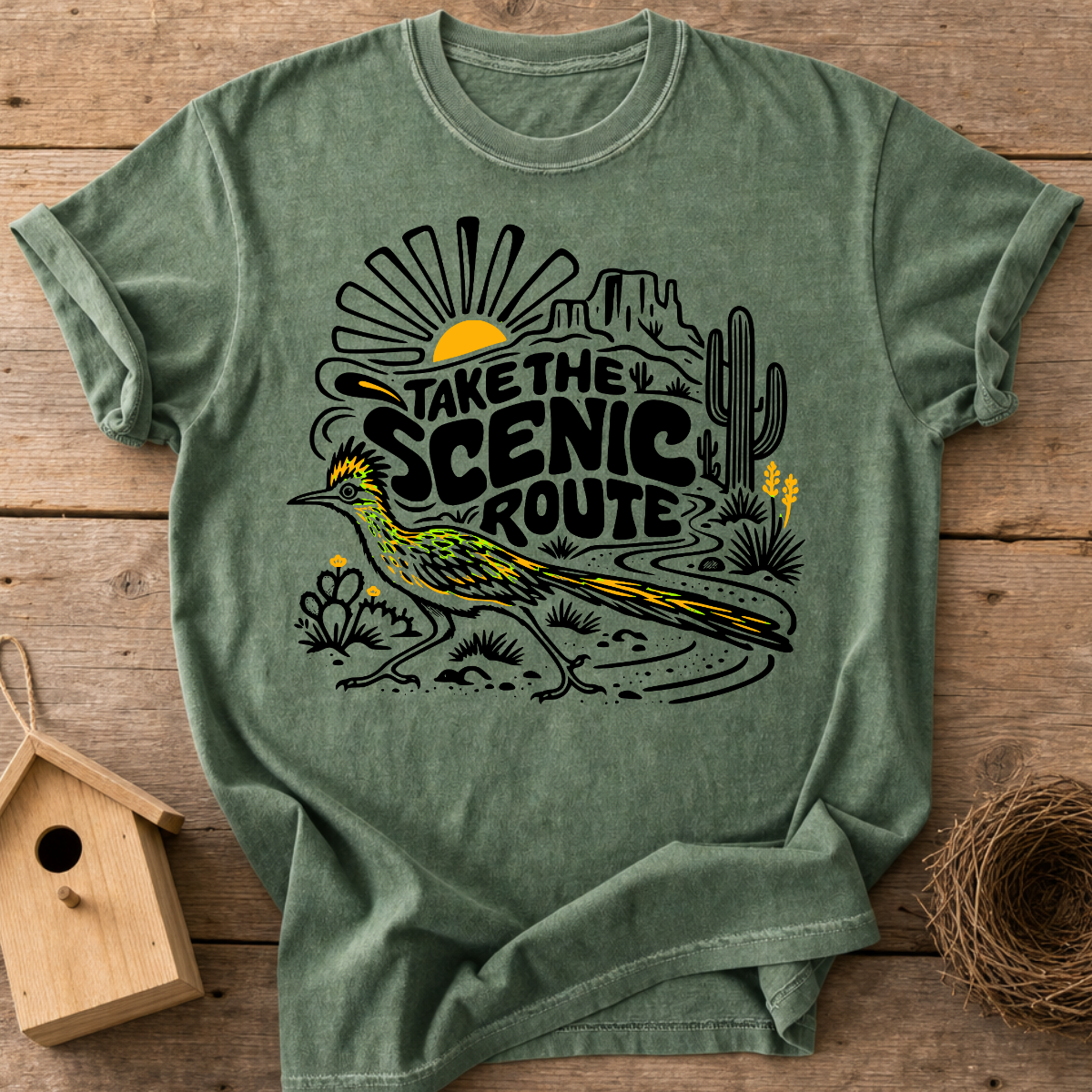 Scenic Route Roadrunner T-Shirt