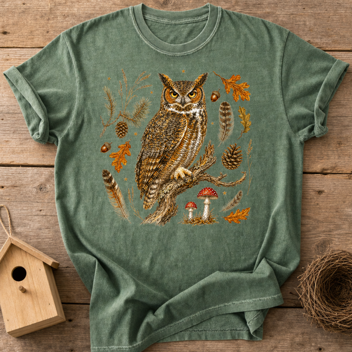 Woodland Owl T-Shirt
