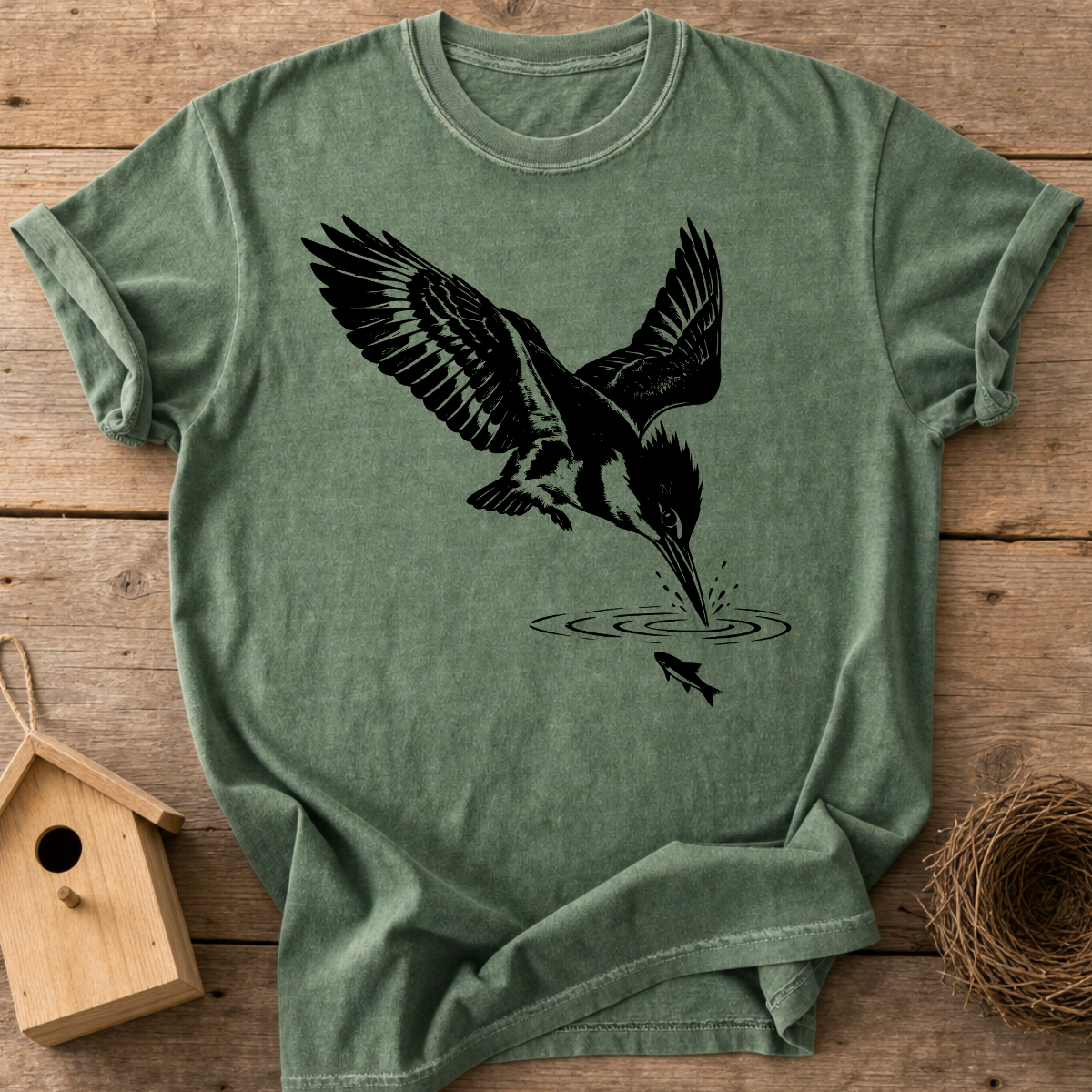 Kingfisher Swoop T-Shirt
