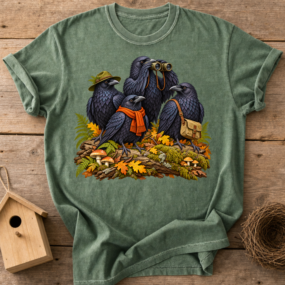 Raven Birdwatching Club T-Shirt