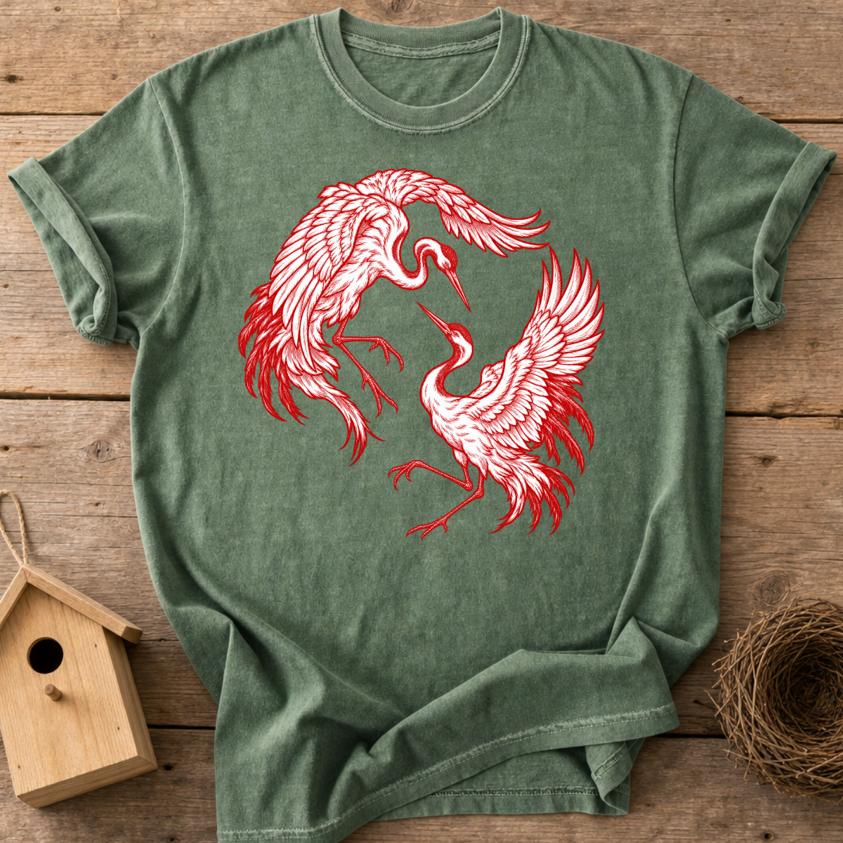 Crane Duet T-Shirt