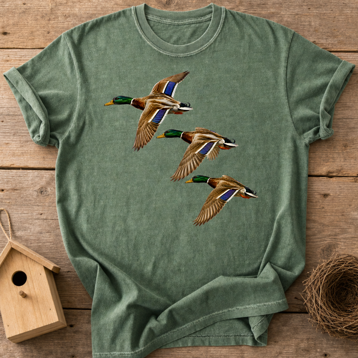 Mallards In Flight T-Shirt