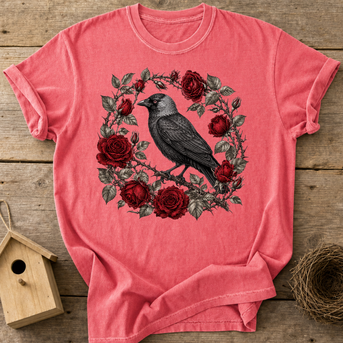 Jackdaw Roses T-Shirt